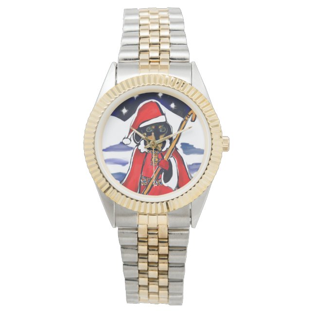 JULTOMTE DACKEL  ARMBANDSUR (Framsida)