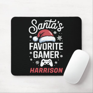 Jultomte Favorit Gamer Personlig Spel Xmas Musmatta