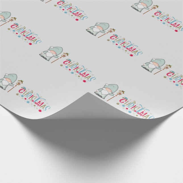 jultomte Gnome Presentpapper (Hörn)