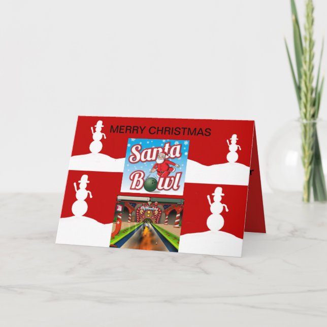 jultomte helgkort (Framsida)