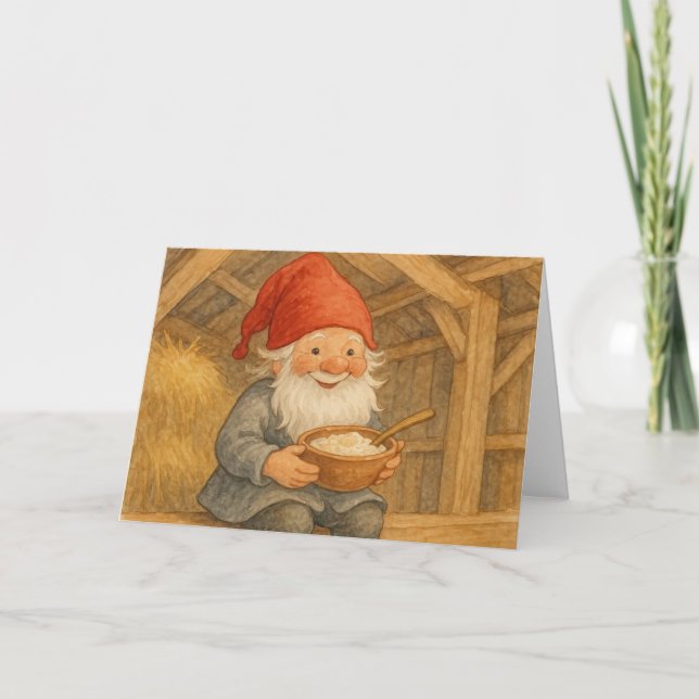 Jultomte Kort (Framsida)