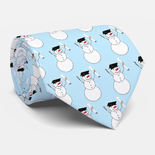 Jultomte med examenshatt jul slips