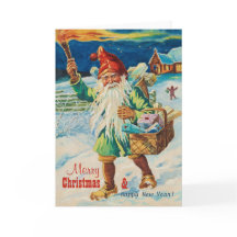 Jultomte med tork CC0939 Jenny Nyström