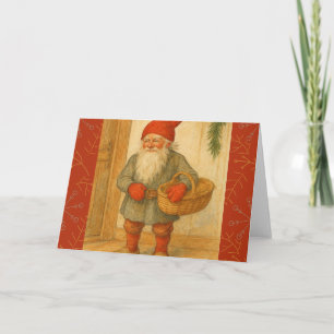 Jultomte/Nisse Skandinavisk jul Kort