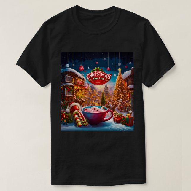 jultomte t shirt (Design framsida)