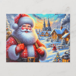 Jultomten 02 vykort