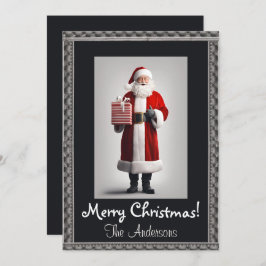 Jultomten 8 God jul! Julkort Inbjudningar