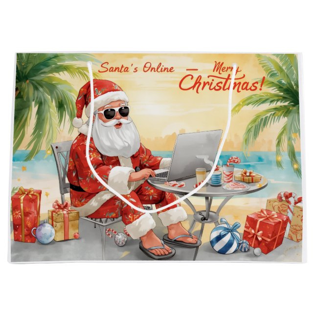 Jultomten älskar datorer - God Jul! (Framsidan)