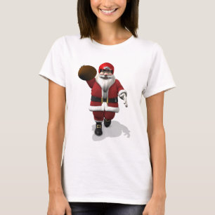 Jultomten American Football Player T-shirt