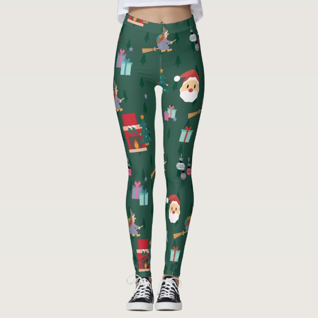 jultomten anana leggings (Framsida)