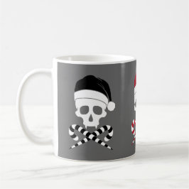 Jultomten Anpassade Skull Kaffemugg