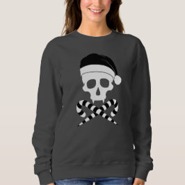Jultomten Anpassade Skull T Shirt