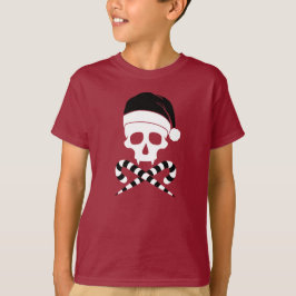 Jultomten Anpassade Skull T Shirt
