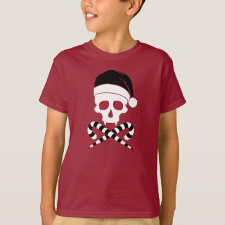 Jultomten Anpassade Skull T Shirt