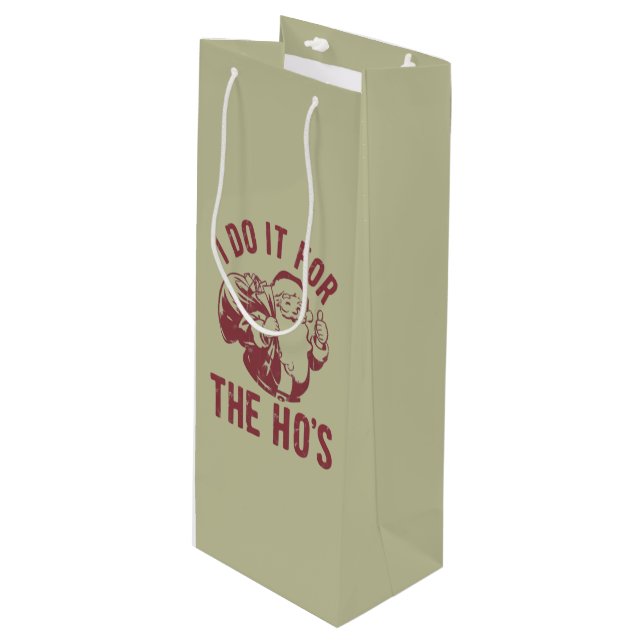 Jultomten Ansikte, jag gör det för Ho's (Framsidan Vinklad)