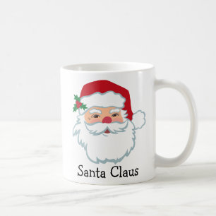 Jultomten Ansikte Personlig Helgdag Kaffe Mugg