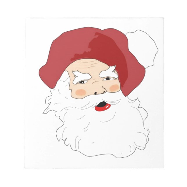 Jultomten Anteckningsblock (Framsida)