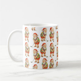 Jultomten är guldjul i juli kaffemugg