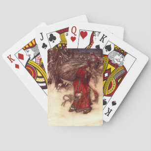 Jultomten Arthur Rackham Casinokort