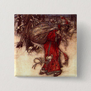 Jultomten Arthur Rackham Knapp