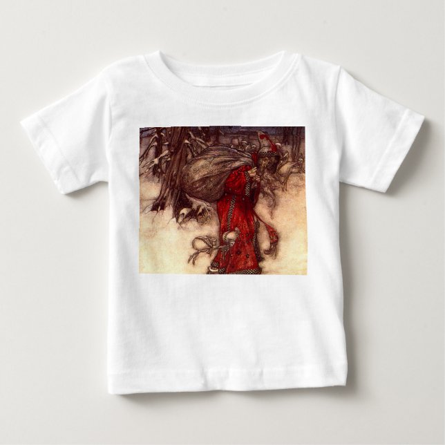 Jultomten Arthur Rackham T Shirt (Framsida)