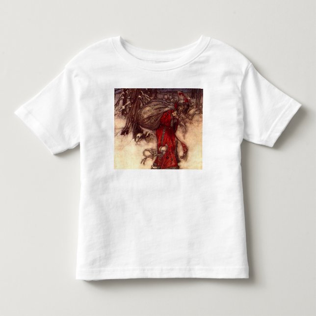 Jultomten Arthur Rackham T Shirt (Framsida)