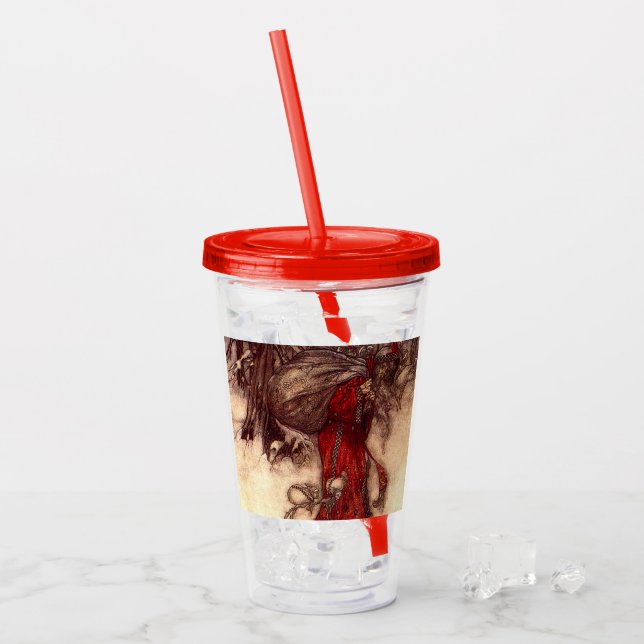 Jultomten Arthur Rackham Take Away Mugg (Framsida Ice)
