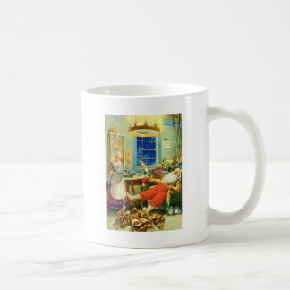 Jultomten återvänder till Nordpolen Kaffemugg