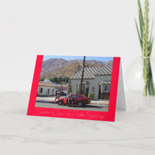 Jultomten av Palm Spring Helgkort