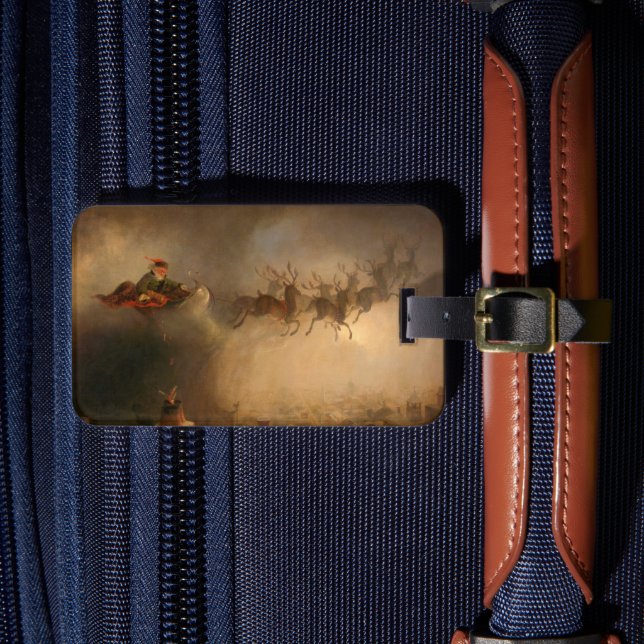 Jultomten av William Holbrook Beard Bagagebricka (Framsida Insitu 4)