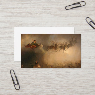 Jultomten av William Holbrook Beard Visitkort