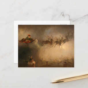 Jultomten av William Holbrook Beard Vykort