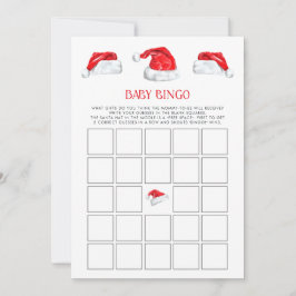 Jultomten Baby Bingo Baby Shower Game