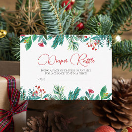 Jultomten Baby Gender-Neutralt Diaper Raffle Tilläggskort