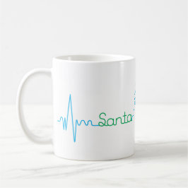 Jultomten Baby Heartslag 11 oz Kaffemugg
