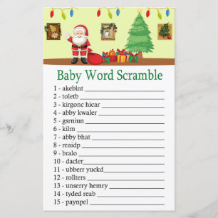 Jultomten Baby-ord-vilt