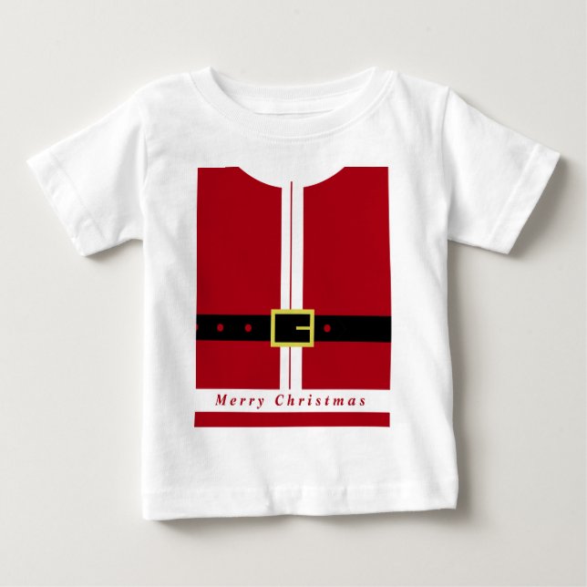 Jultomten Baby T-Shirt (Framsida)