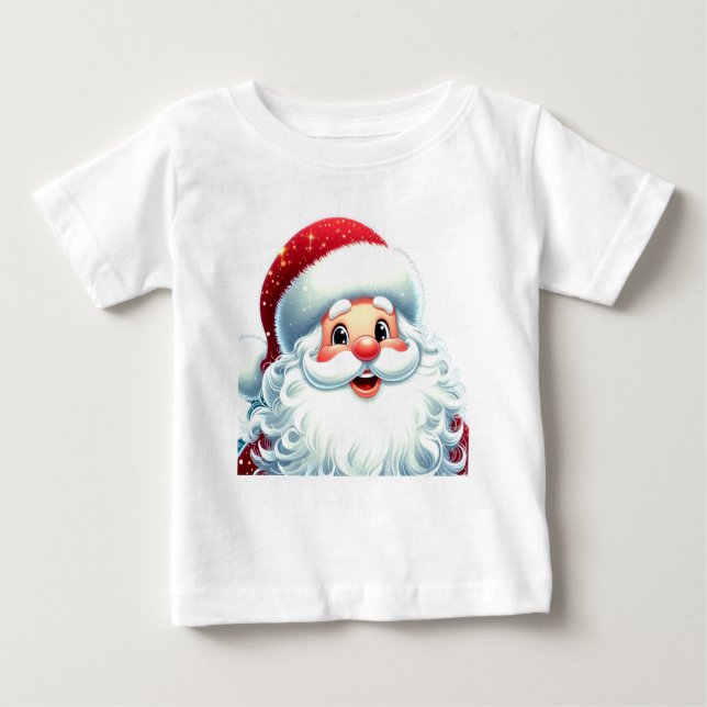 Jultomten Baby T-Shirt (Framsida)