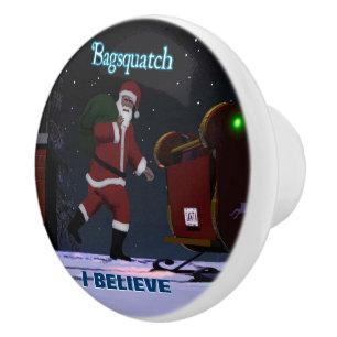 Jultomten - Bagsquatch Knopp