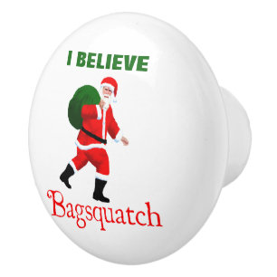 Jultomten - Bagsquatch Knopp