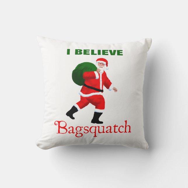 Jultomten - Bagsquatch Kudde (Framsida)