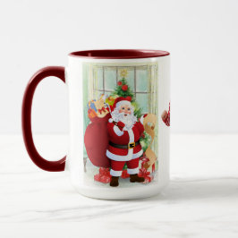 Jultomten Barn Photo Cute Gift for Grandma Mugg