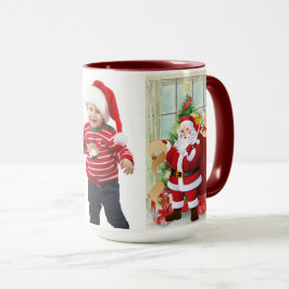 Jultomten Barn Photo Cute Gift for Grandma Mugg