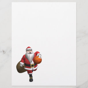 Jultomten Basketball Player
