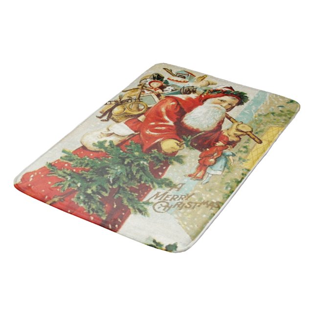 Jultomten - Bath Mat Badrumsmatta (Vinklad)