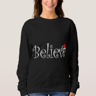 Jultomten BELIEVE God jul T Shirt