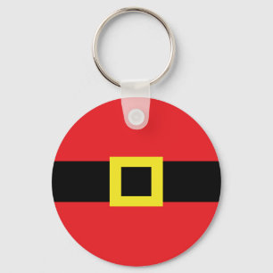 Jultomten Belly Bälte Buckle Helgdag jul Nyckelring