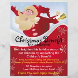 Jultomten Benefit for Children Flyer