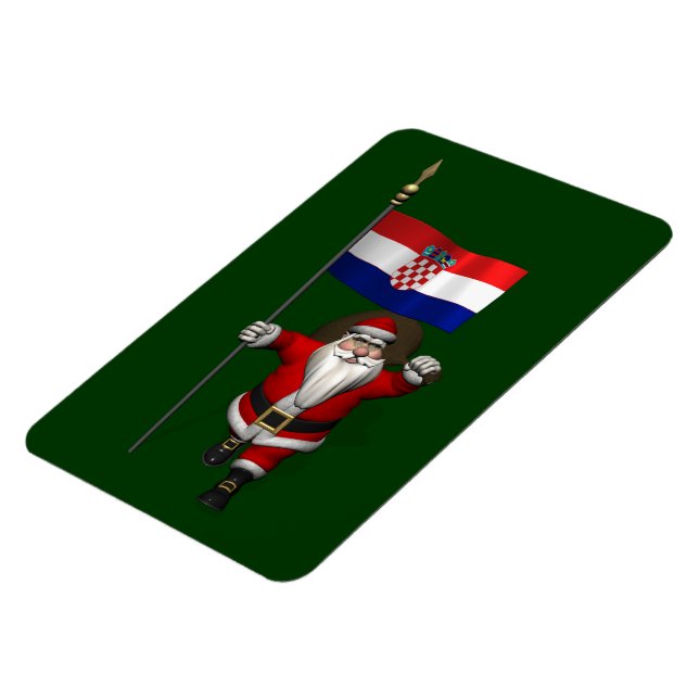 Jultomten besöker Kroatien Magnet (Vänstra Sidan)