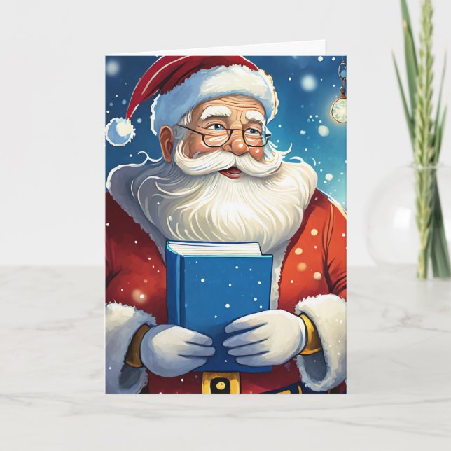 jultomten Big Bok jul Kort (Framsida)